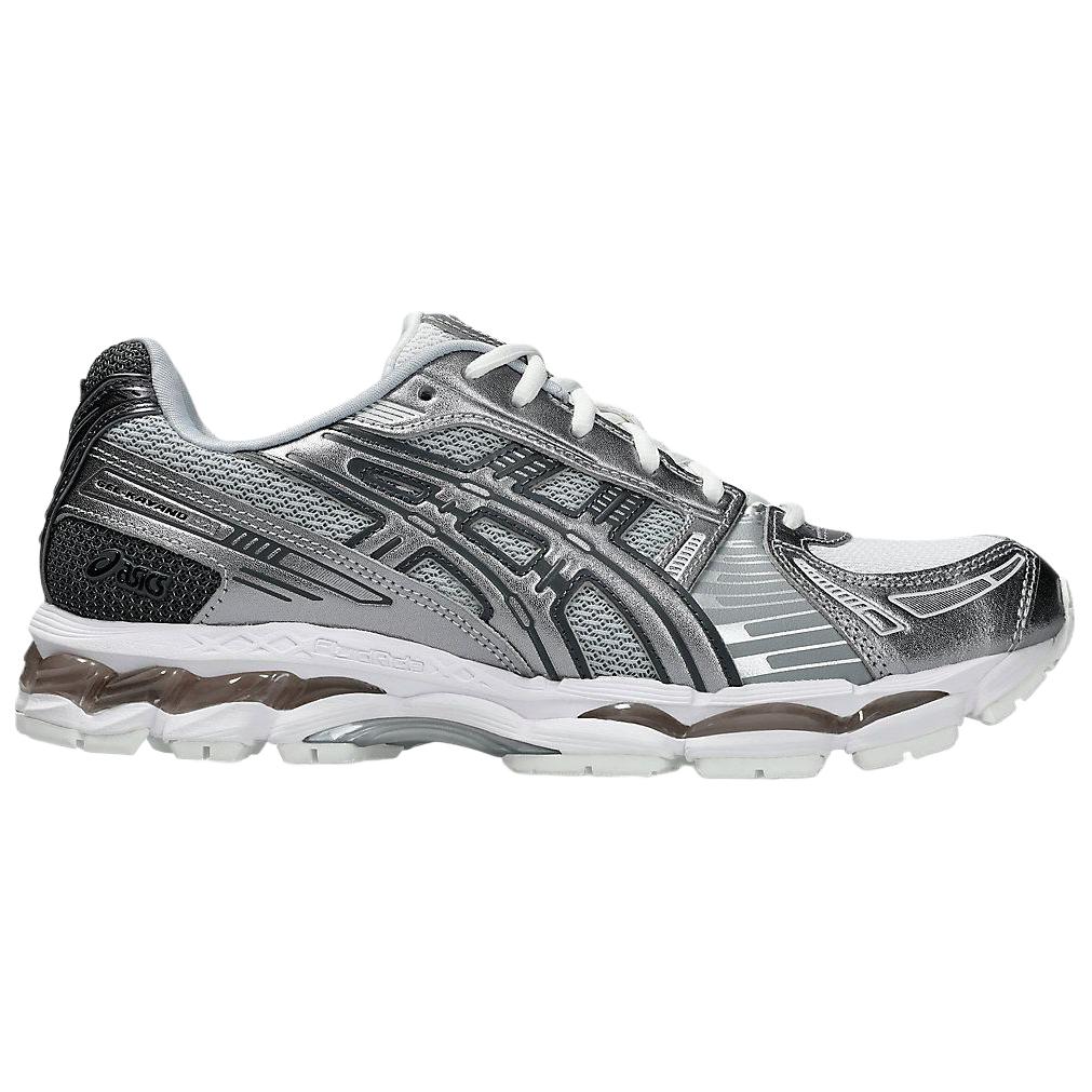 Unisex Sneakers ASICS GEL-Kayano 12.1 Breathable Cushioning Low-top Running Shoes Unisex Silver Gray