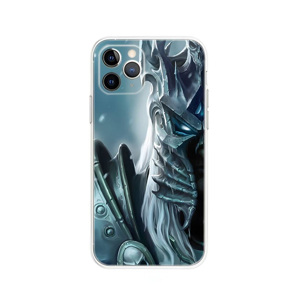 World Of W-Warcraft Phone Case For iPhone 17,16,15,14,13,12,Mini,11,Pro,Max,Plus,Air,X,XR,XS,8,SE,2020, Transparent Cover