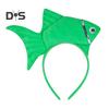 Goldfish Headband Fish Design Costume Hair Hoop Adjustable Headband Cosplay Props Party Dress Up Birthday Supplies