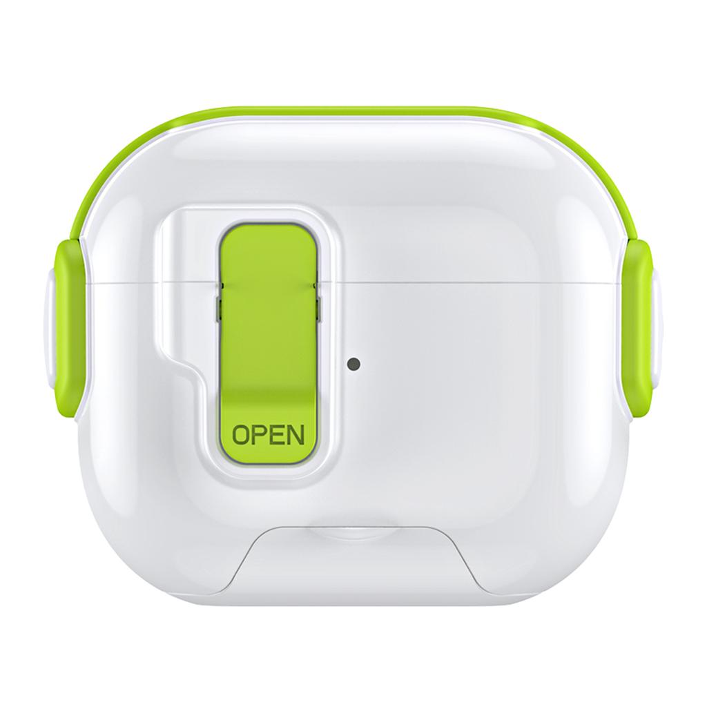 For Apple AirPods 3 Case with Phone Stand Function TPU PC TWS Earbuds Protective Cover