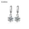 Lindon Copper Alloy Zircon Earrings Drop Earrings For Women Wedding Party Gifts