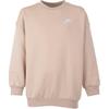 Nike Спортивная одежда Club Fleece с вышивкой логотипа, свитшот с круглым вырезом, свободного кроя, детские топы, хаки FD2923126