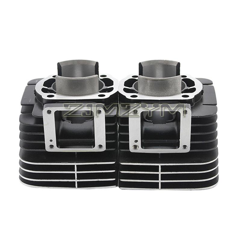 Motorcycle Cylinder Block Piston Assembly Motorcycle Engine Parts Suitable For Yamaha RD350 1973 1974 1975 Cylinder Kit 64mm