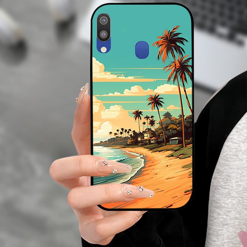 For Samsung M20 M30 M30S Case Soft Silicone Cover For Samsung Galaxy M30s M 30S M20 M30 Phone Case TPU Protecting Camera Fundas