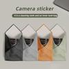Self Adhesive Makeup Bag Portable Protective Cosmetic Pouch Smooth Wear Resistant Multipurpose Camera Lens Wrap Travel Organizer