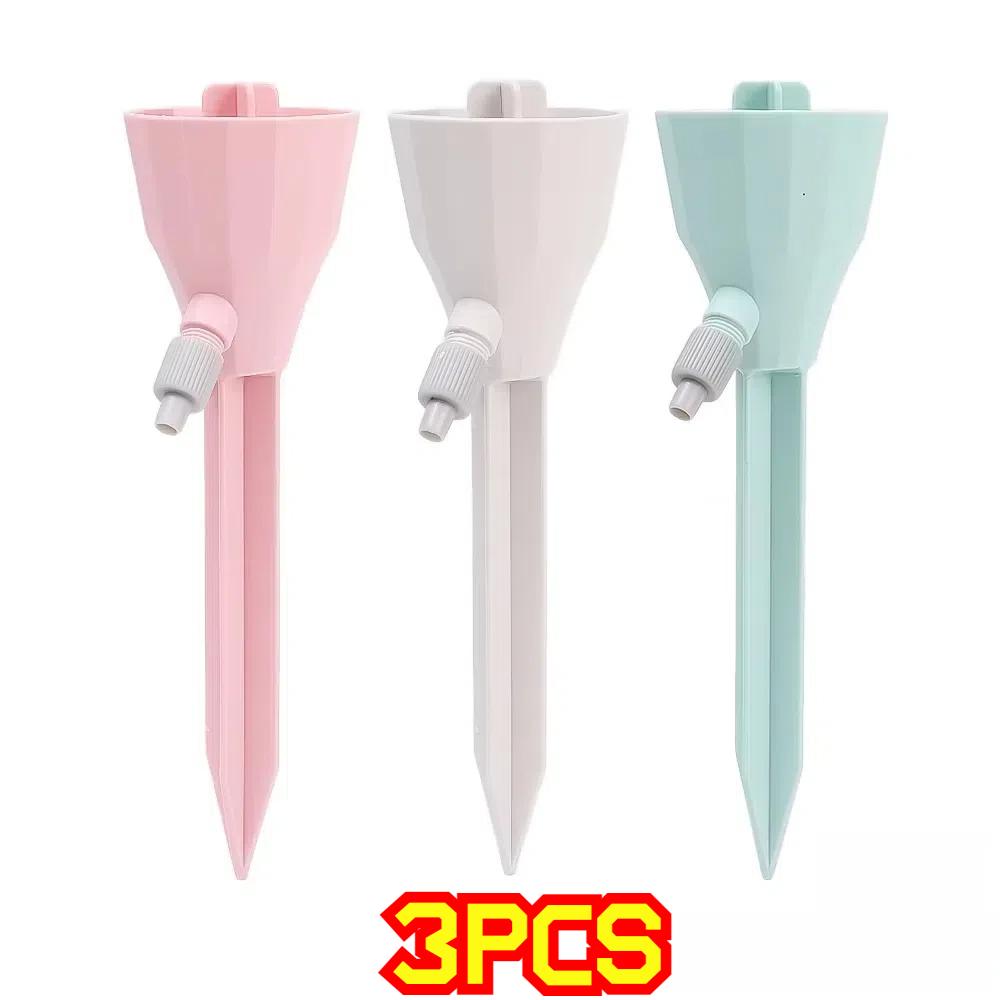 10/5/3 шт. автоматическая капельница для полива сада, регулируемый самополивающийся штырь с переключателем для цветов, растений, ирригационные принадлежности