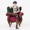 35cm Attack On Titan Anime Figure Levi Ackmen Action Figure Shingeki No Kyojin Ackmen Figurine Eren Mikasa Ackerman Figure Doll
