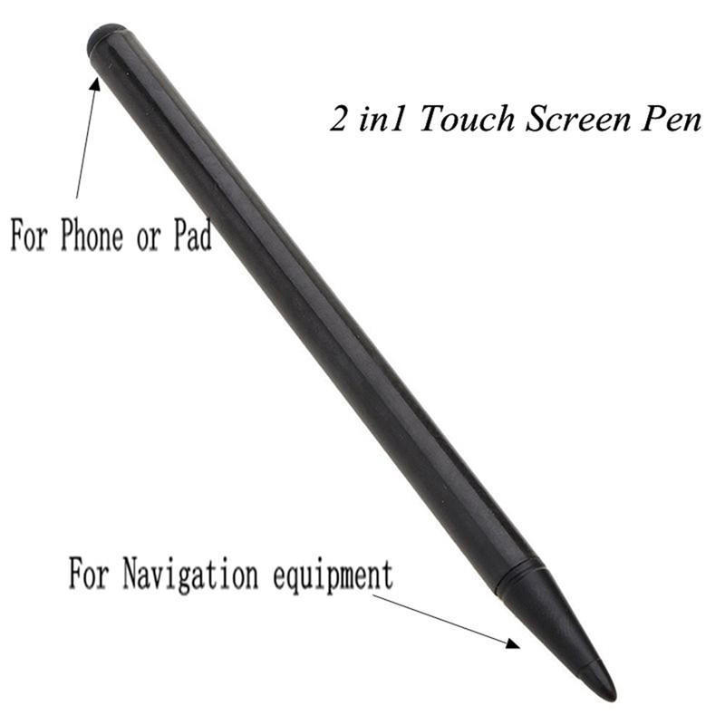 2 In1 Touch Screen Pen Stylus Universal For Iphone Ipad Samsung Tablet Phone Pc