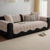 Special-Shaped Sofa Cushion One Piece  New Autumn And Winter Light Luxury High-End Fixed Non-Slip Wear-Resistant Sofa Cover