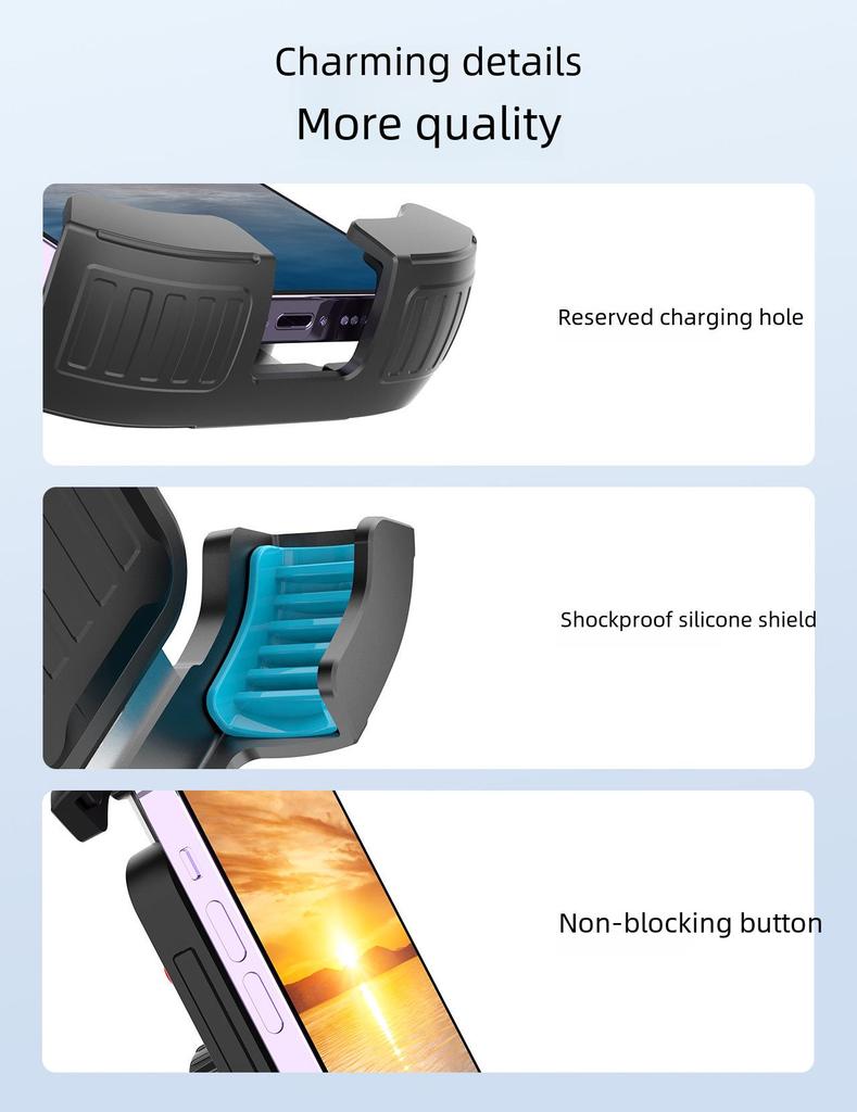 Ударопрочный держатель для телефона для электровелосипедов и мотоциклов