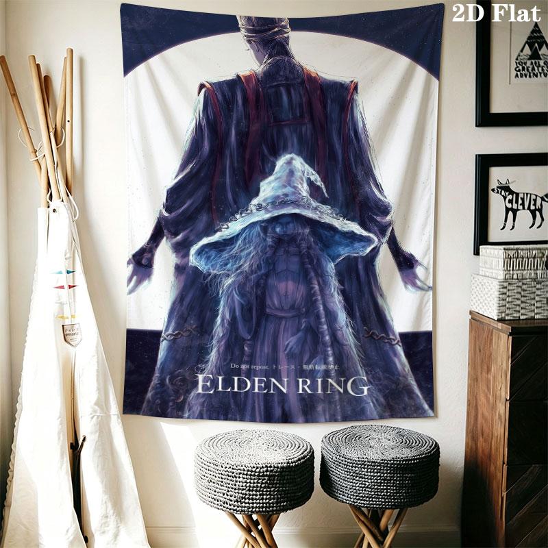 Ranni Star Wall Hanging Printed Fabric Blanket Decorative Tapestries for Bedroom Living Room Home Decor