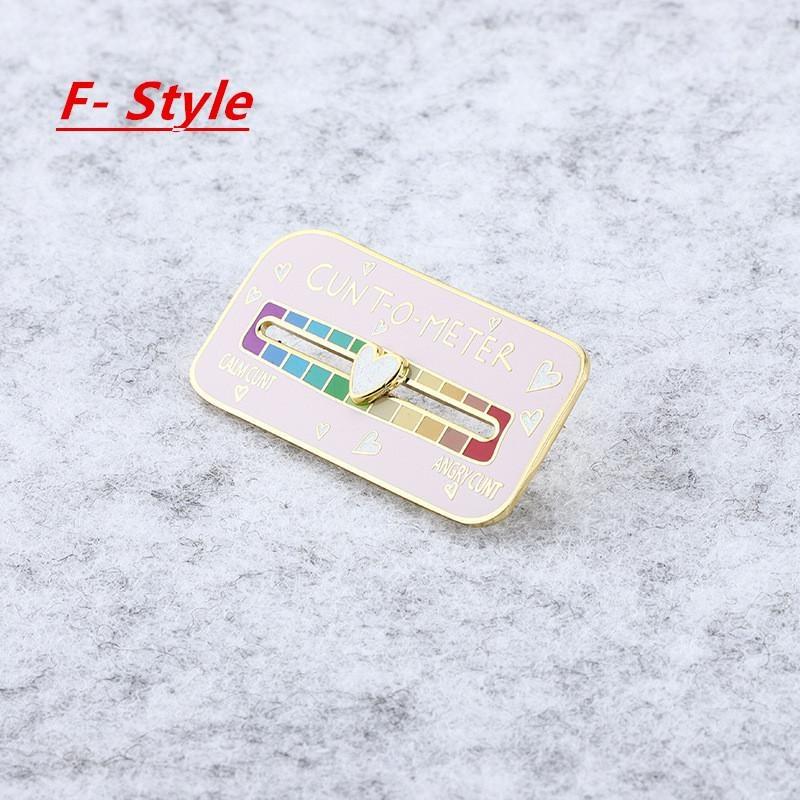 Забавная булавка для настроения Забавная эмалированная булавка — булавка на лацкан My Social Battery Функциональная брошь «Move To The Mood»