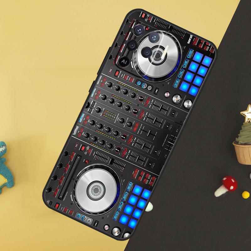 Кейс-микшер DJ-контроллер для электронной музыки для Oppo A60 A80 A40 A15 A16 A17 A57 A94 A74 A54 A76 A96 A18 A38 A58 A78 A98 A5 A6 Pro