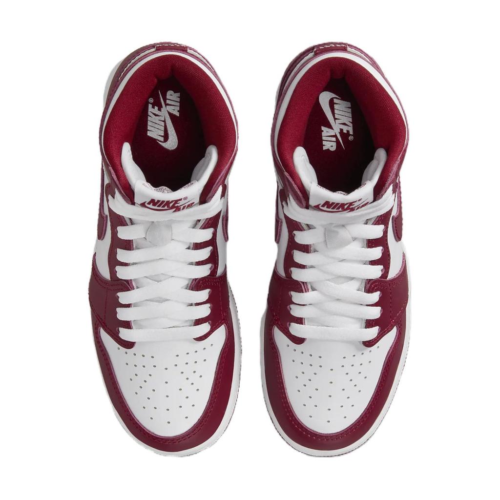 Air Jordan 1 Retro High OG GS Artisanal Red Детские кроссовки White Team-Red FD1437-160