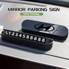 Car Phone Number Plate Temporary Parking Card Stop Sign Plate For Hyundai Azera GDI i10 i20 i30 i40 ix20 ix35 Sonata Santafe B32