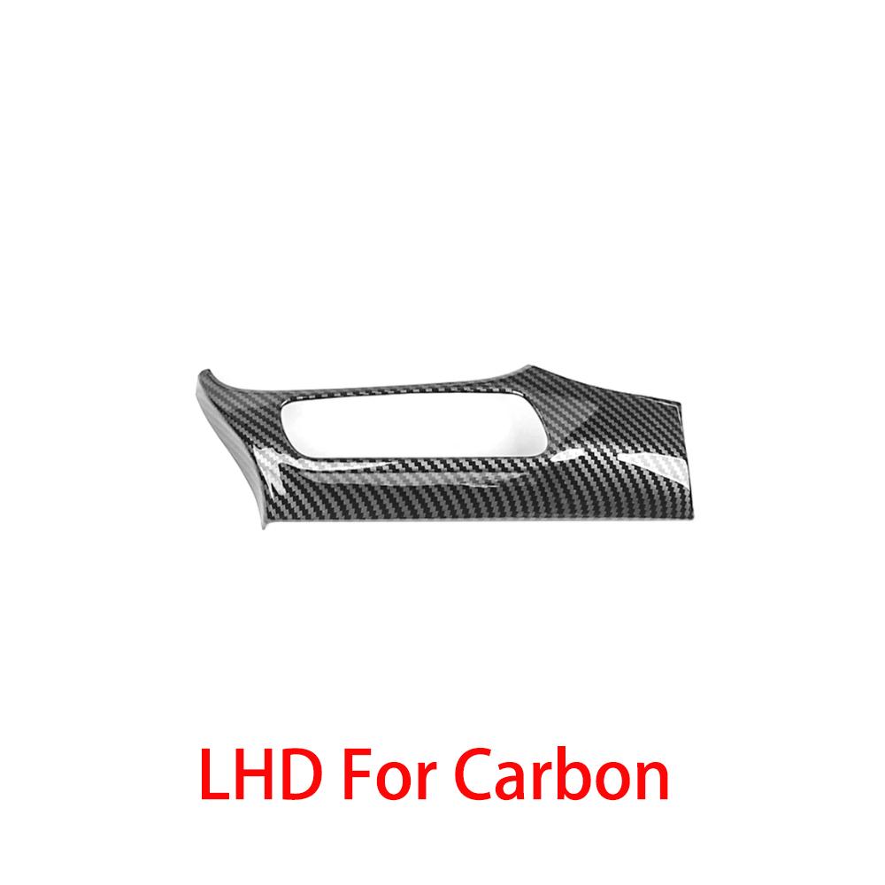LHD/RHD For Hyundai I30/I30 N 2017-2025 Car Tuning Carbon Fiber Headlight Adjustment Switch Button Cover Trim Accessories