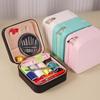 Portable Multi-color Sewing and Mending Kit with Needle and Thread In Storage Box