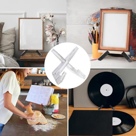 Подставка для кулинарной книги Высокая устойчивость Многофункциональная Деревянная Элегантная Деревенская Деревянная Кук