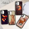 Чехол для телефона с изображением лисы для iPhone 11, 12, 13, 14 Pro Max mini X XR XS SE 2020 5 6S 7 8 Plus Samsung Galaxy S21 S22 plus