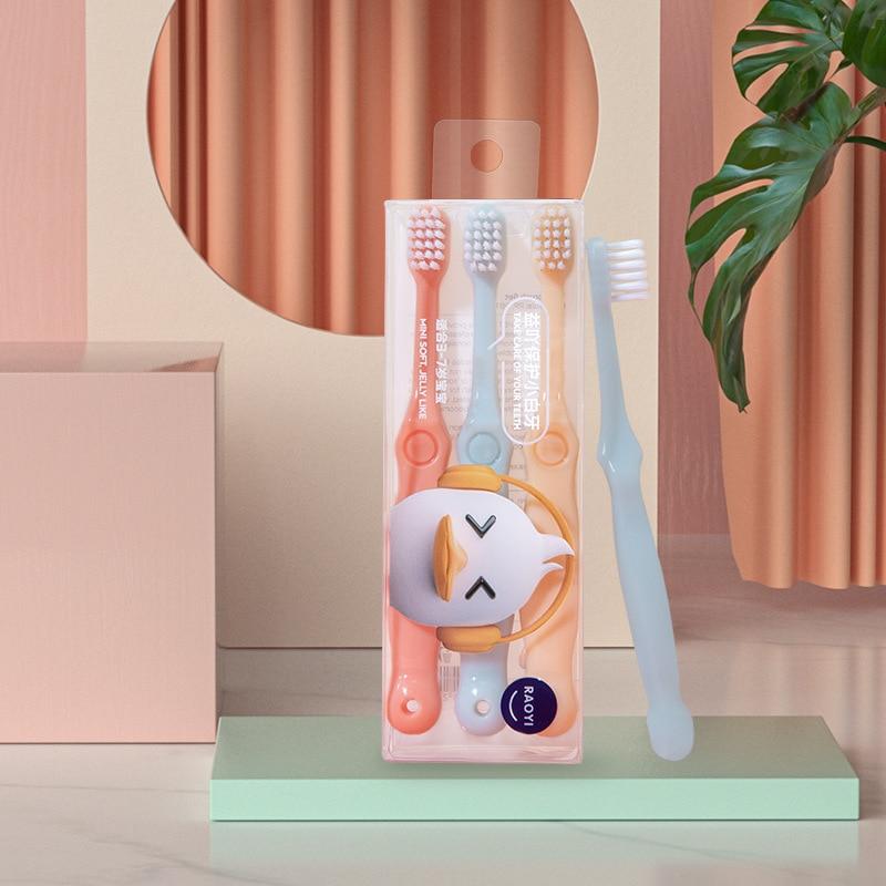 1 шт. детская зубная щетка детская зубная щетка ярких цветов для мальчиков и девочек средство для чистки зубов 360 зубная щетка нить зубные щетки детская зубная щетка