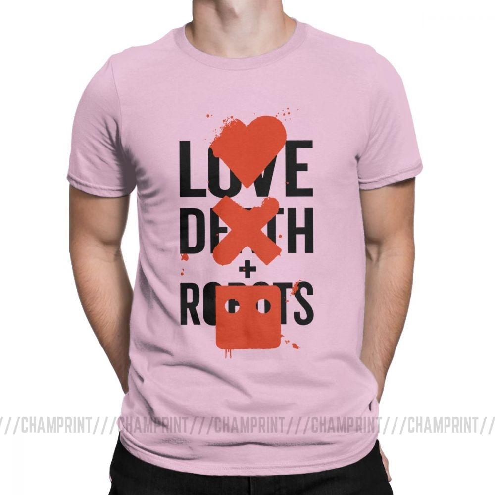 Крутая футболка Love Death And Robots Футболка Большого Фаната Хэви-метал Научная фантастика