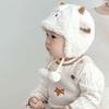 Thickened Cute Sheep Hat Soft Baby Warm Caps Funny Cartoon Beanie Caps  Cold Weather Wear