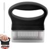 TokTech Meat Tenderizer, Meat Tenderizer with 48 Blades, Tenderizes Meat, Disassembles for Cleaning, Slices Meat, and Is Handheld, Includes Stainless