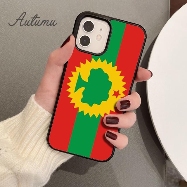 Чехол для телефона с флагом Сомали Оромо Оромия для iPhone 11 12 13 14 Pro Max mini X XR XS SE 2020 5 6S 7 8 Plus