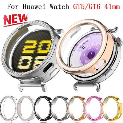 Защитный чехол-кейс для Huawei Watch GT6 41MM/GT5 41MM SmartWatch, Жесткий каркас из ПК, Корпус, Аксессуары