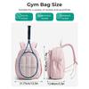 20L Tennis Racket Bag Large Capacity Sports Fitness Bag Pickleball Paddle Cover  Travel