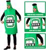 Unisex Men’s Beer Bottle Costume Women Halloween Mascot Funny Office Hilarious Food