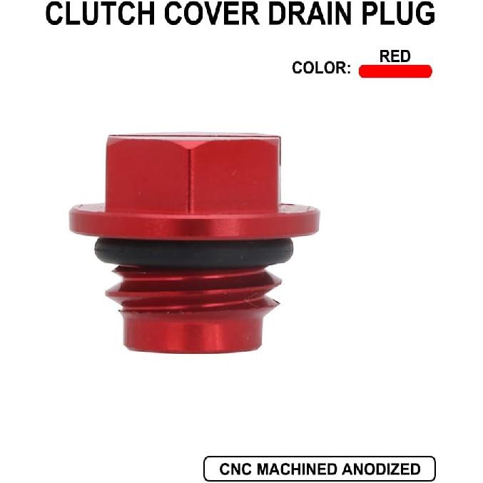 ATV Clutch Cover Drain Plug With O-Ring Oil Drain Plug & Washer For AC.E RZ.R Crew XP And Most Polari.s ATV UTV