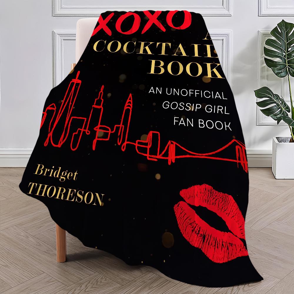 ТВ Классика G-Сплетница XOXO Плед Плюшевый для Сна Диван Ковер для Гостиной Теплый Офис Спальня День Рождения Дом Путешествия Детские Подарки
