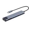 Многопортовые USB C док-станции с 4K HDMI, быстрой зарядкой, гигабитным Ethernet для ноутбуков, ПК и других устройств