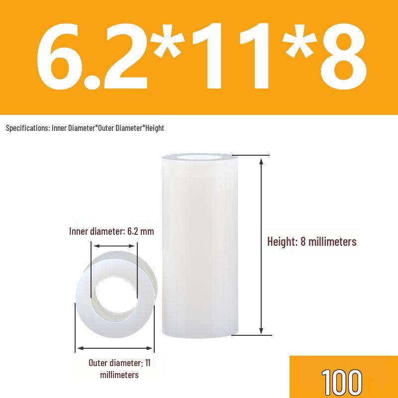 Plastic Insulating Spacer Sleeves M5-M12
