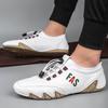Casual Leather Shoes Men's Shoes Large Size Men's Casual Shoes Spring and Summer New Lazy Shoes British Doudou Shoes Cowhide Men's Shoes