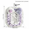 Lace Photocard Holder Plush Photo Card Sleeve Sweet Bag Charm Keychain  Decorative Ornament