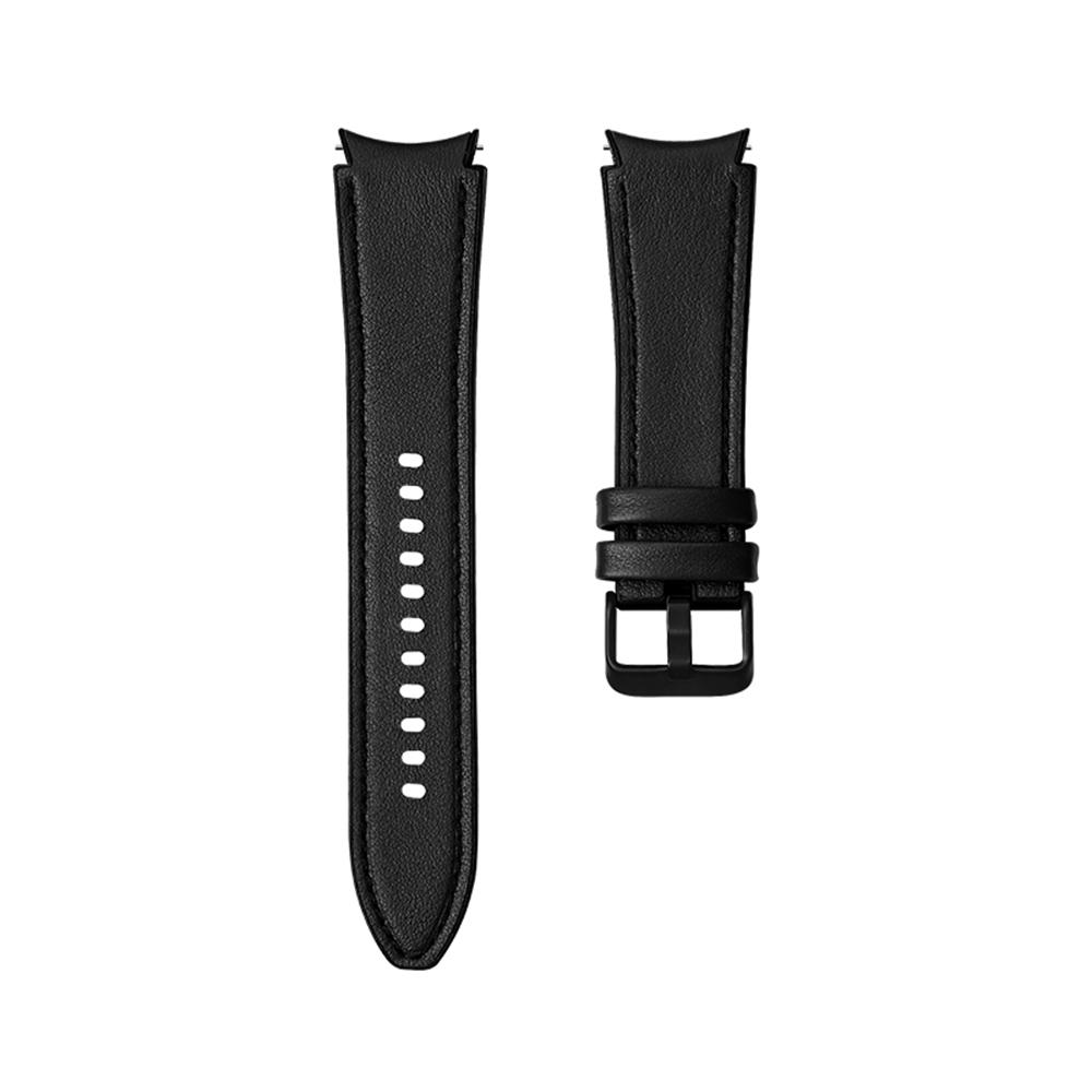 Силиконовый и кожаный ремешок 20 мм для Samsung Galaxy Watch 6/5/4, 40 мм, 44 мм, ремешок для умных часов Galaxy Watch 6 Classic, 43 мм, 47 мм