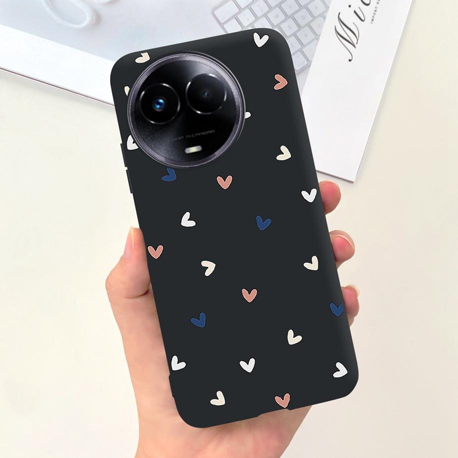 Ударопрочный Чехол Для Realme 11 5G / Realme 11X Чехол На Телефон Модный Девушки Мягкий Силикон Funda Для Realme11 11 X 2023 RMX3785 Coque