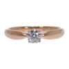 TIFFANY&Co.  #9(JP Size) Ring K18 Pink Gold/Pt950Platinum Women