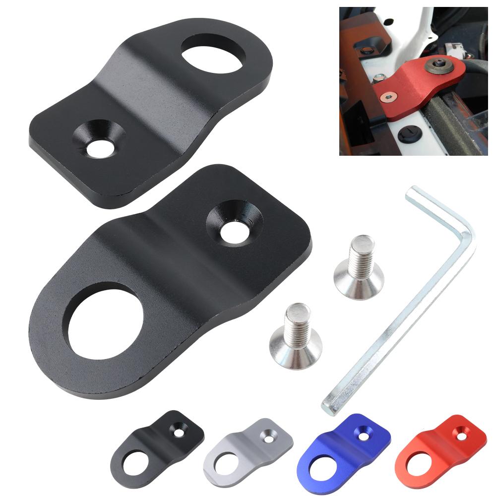 Pair Car Radiator Stay Bracket Racing Refrigeration Bracket Car Radiator Stay Aluminum For Subaru Tank Bracket