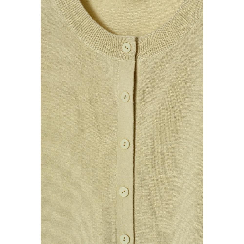 COS Кардиган с короткими рукавами из смеси японской мериносовой шерсти