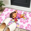 The Explorer do-ra Adventure Office Rug Chair Mat, Game Carpet, Suitable for Front Door, Bedroom, Living Room, Desk, Holiday Gift
