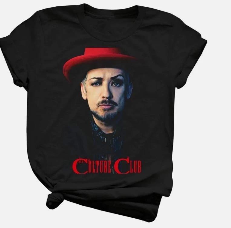 Boy George Culture Club Men Gift Family Cotton Unisex All size Shirt
