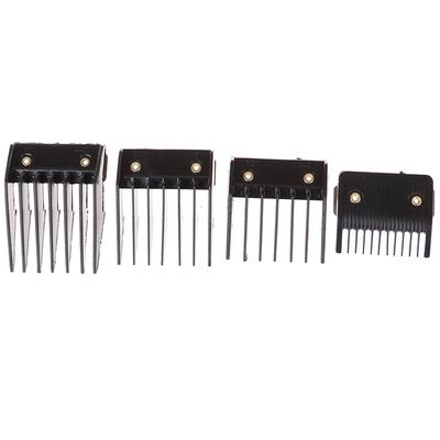 4 шт., универсальная машинка для стрижки, ограничительная расческа, насадка, размер, сменная парикмахерская