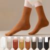 Ladies Spring and Autumn Cotton Sweat Absorbing Breathable Antibacterial Warm Tube Pile Socks
