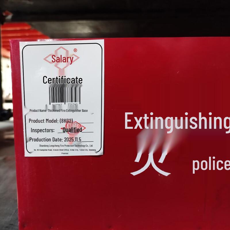 Heavy-Duty Dual 8kg Fire Extinguisher Floor Stand