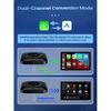 CarlinKit Android 13 SDM660 6225 CarPlay Ai Box LED 8-ядерный Беспроводной Android Auto& CarPlay Автомобильный USB-адаптер 64G 128G FOTA Обновление