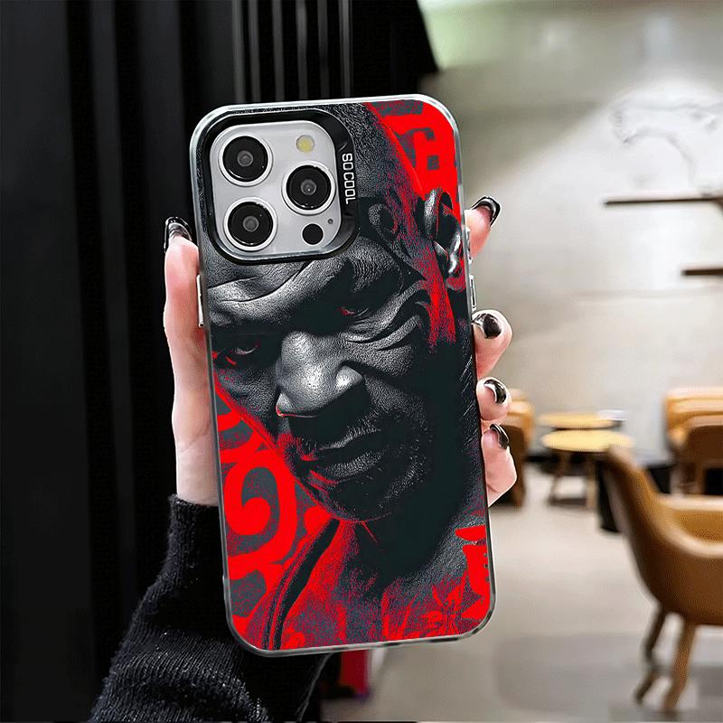Mike Tyson Boxer Man Shockproof Phone Case for iPhone 17 Air 16 16E 15 Pro Max 14 Plus 13 Mini 12 Back Cover Anti Fall Fundas