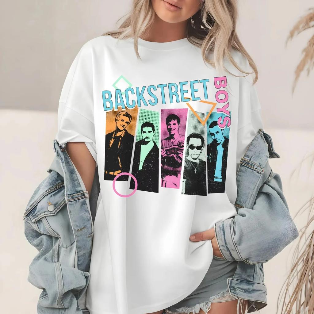 Backstreet Boys Millennium Tour Music Vintage Tshirt Unisex Unisex Hipster Popular Tops Summer Fashion Streetwear Unisex Tees Gift